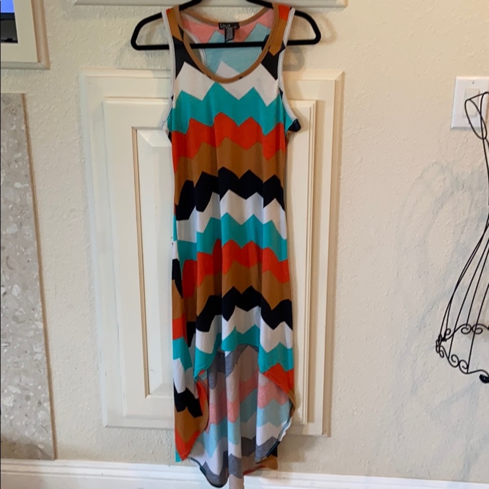 High low style summer dress